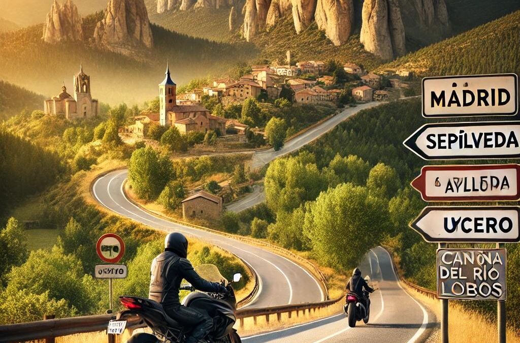 Ruta en moto de Madrid a Cañón del Río Lobos